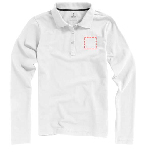 Polo Calgary a manica lunga da donna