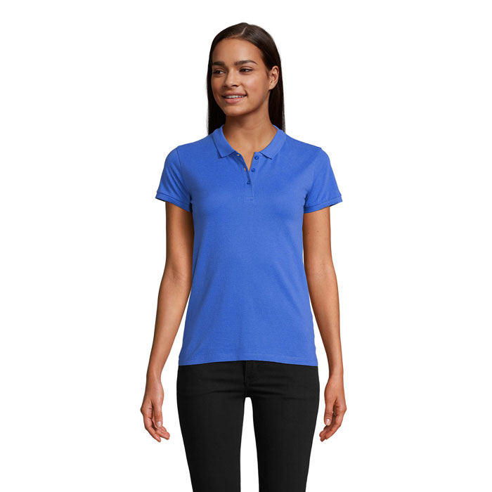 PLANET WOMEN - Polo PLANET DONNA 170g - Blu Royal