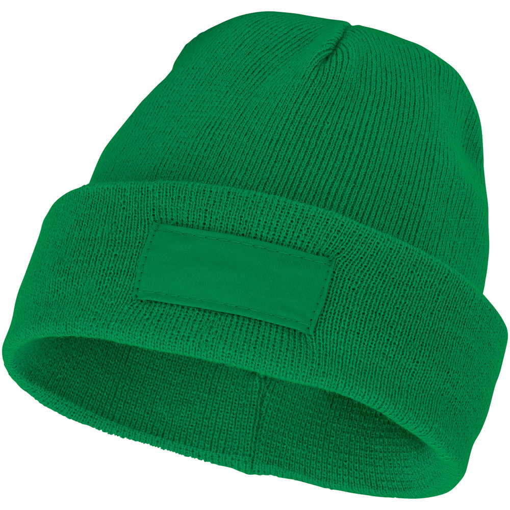Berretto con patch Boreas - Verde felce