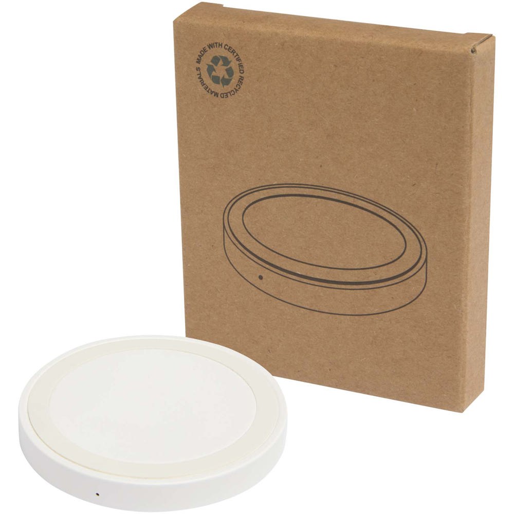Stazione di ricarica wireless in plastica riciclata da 15 W Freal