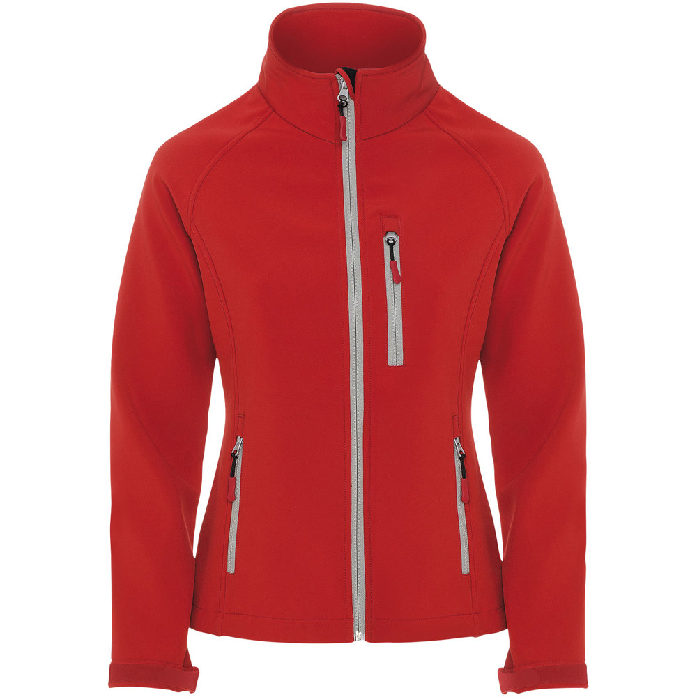 Giacca softshell da donna Antartida - Rosso