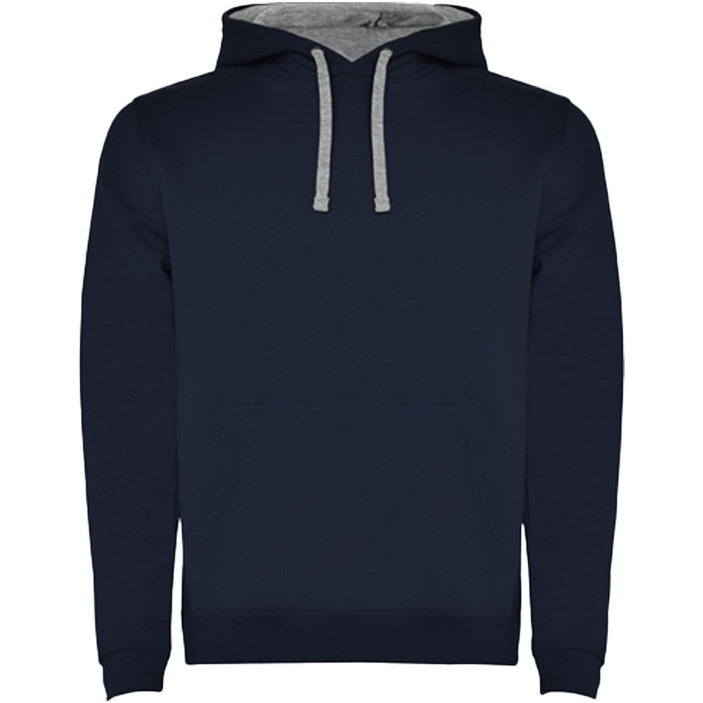 Felpa con cappuccio da bambino Urban - Blu navy, Grigio mélange