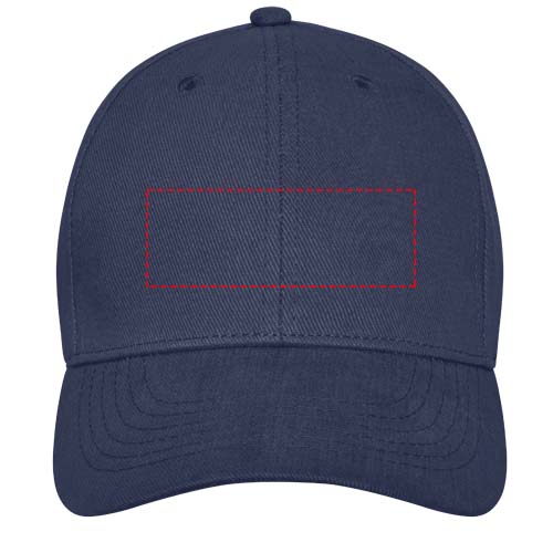 Cappellino da 260 g/m² Davis a 6 pannelli