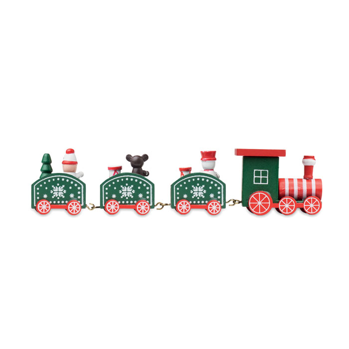 JUNA - Treno di Natale in legno