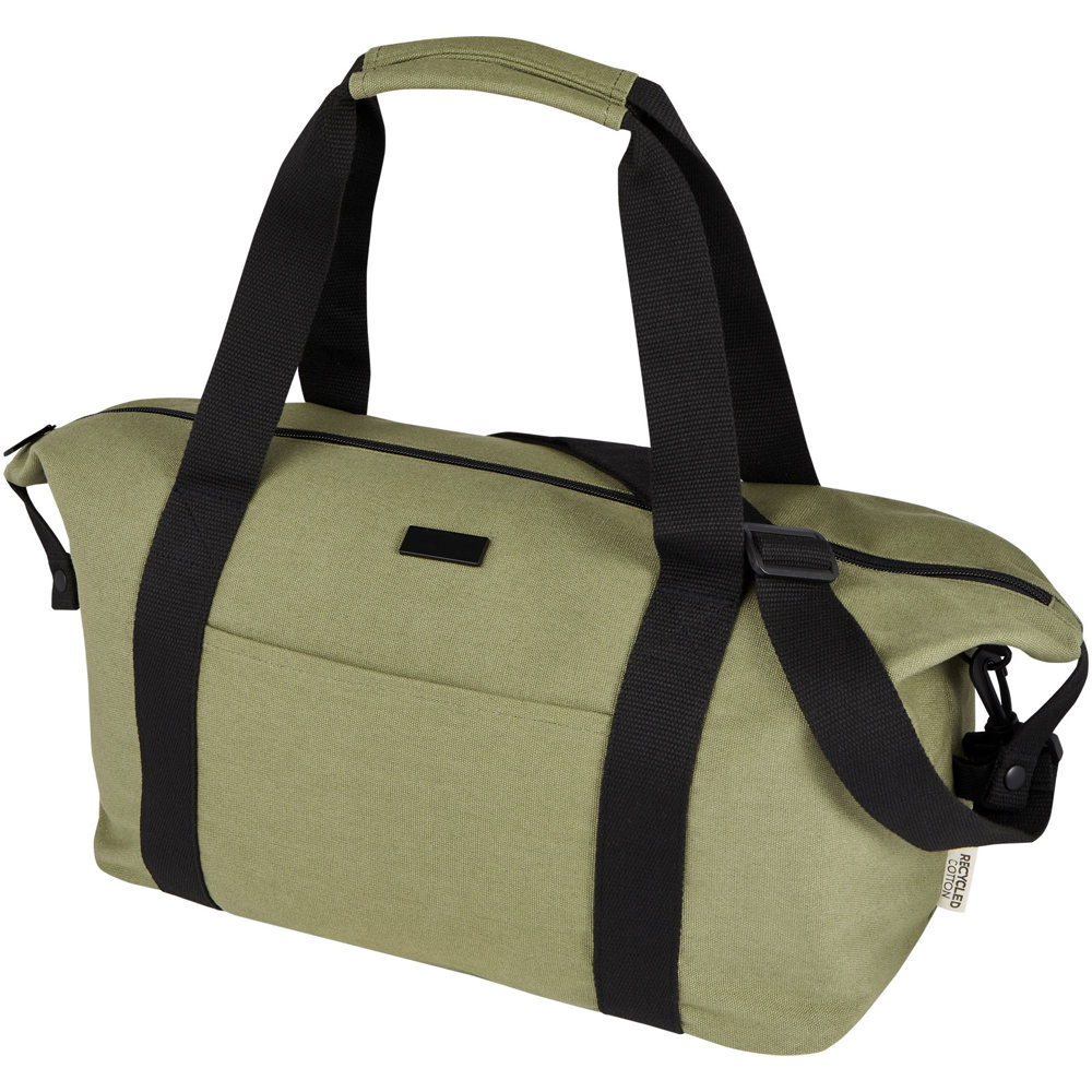 Borsone sportivo in canvas riciclato certificato GRS Joey - 25L - Oliva