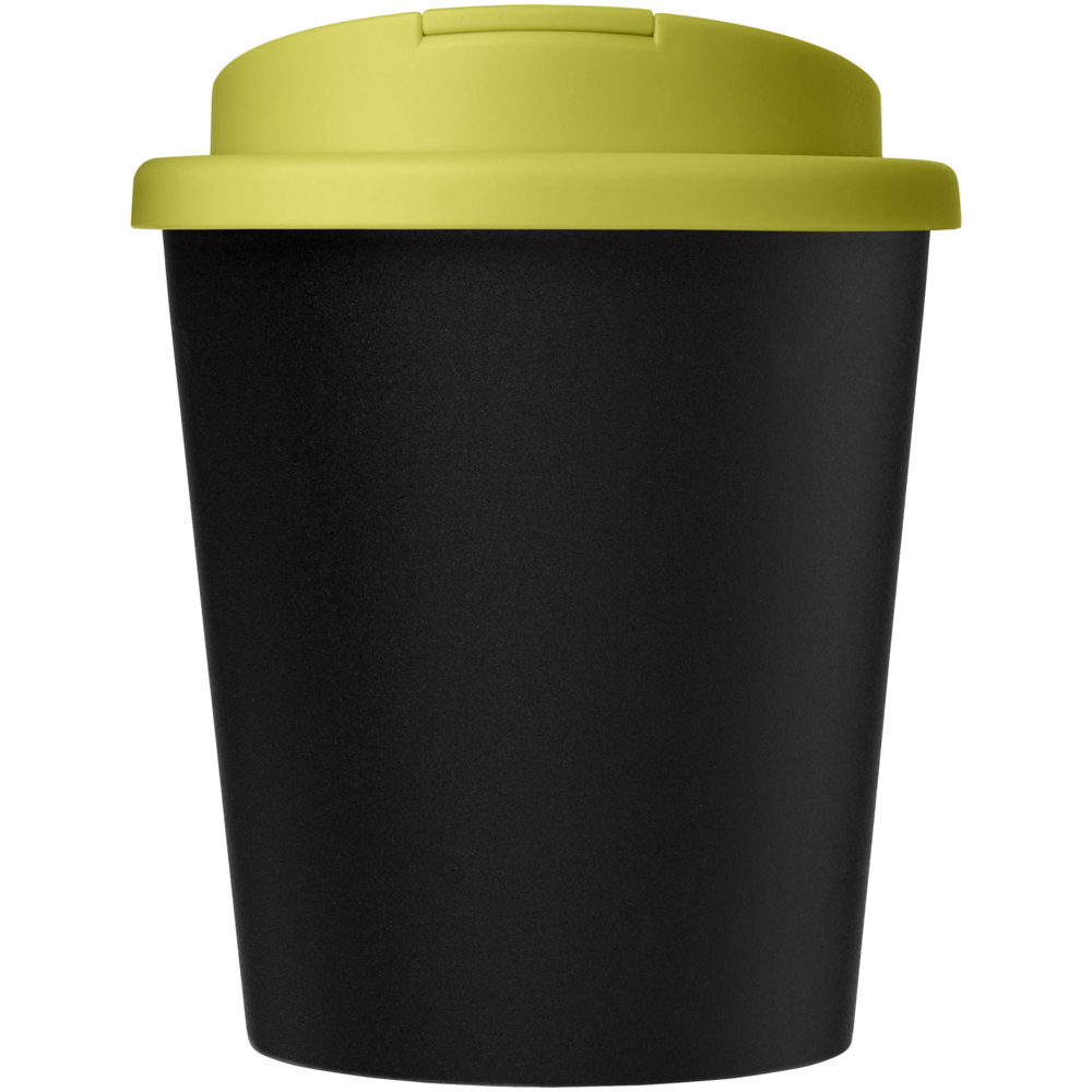 Bicchiere Americano® Espresso Eco da 250 ml in materiale riciclato con coperchio a prova di perdita