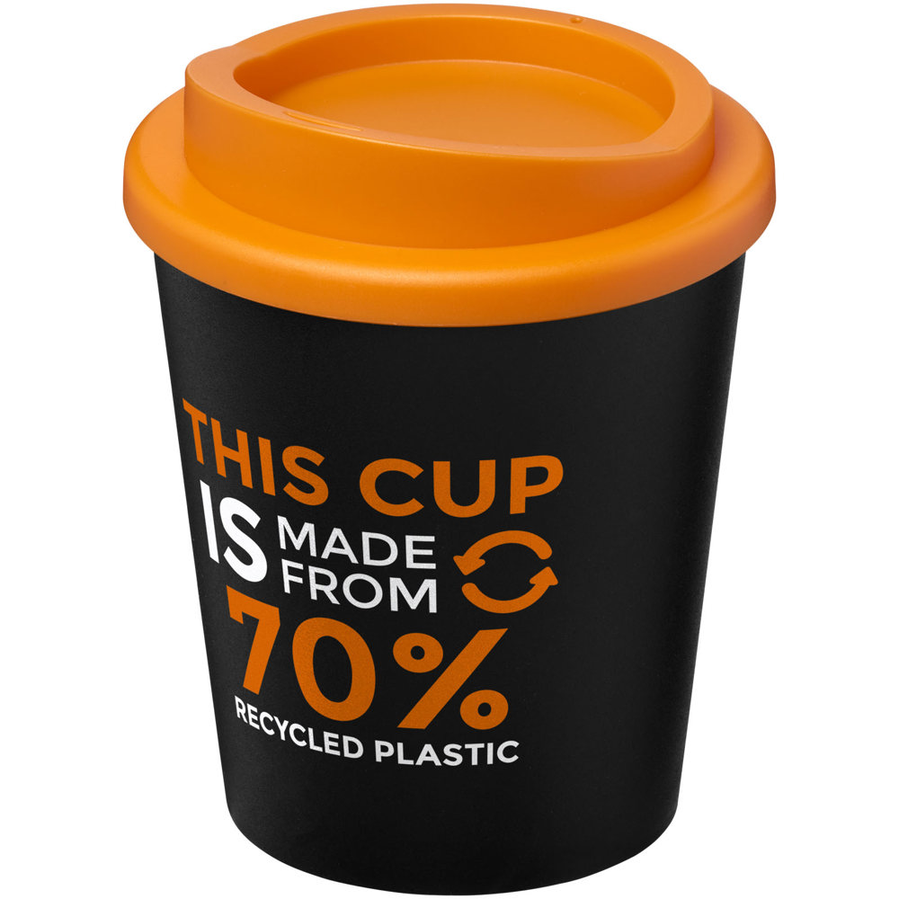 Bicchiere Americano® Espresso Eco da 250 ml in materiale riciclato