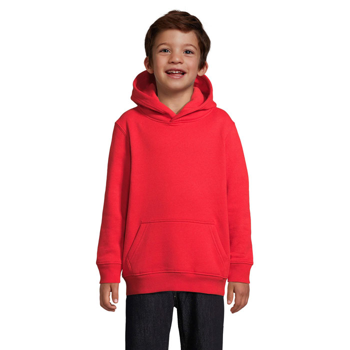 CONDOR KIDS - CONDOR KIDS Felpa cappuccio - Rosso Brillante