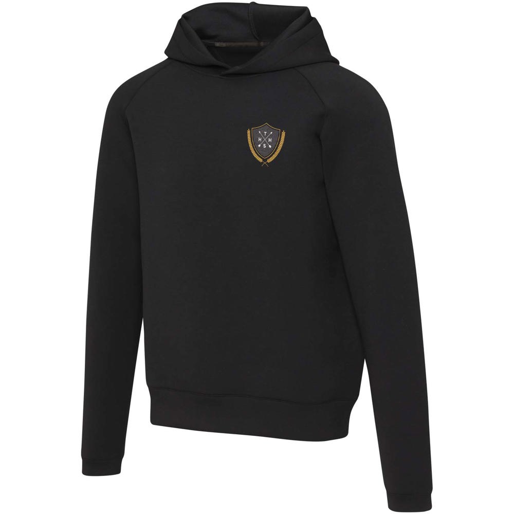 Felpa sportiva unisex con cappuccio in tessuto interlock Danali