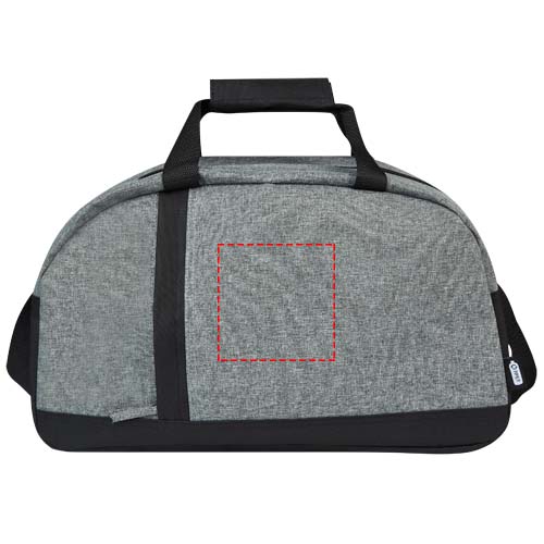 Borsone sportivo bicolore in materiale riciclato certificato GRS Reclaim 21L