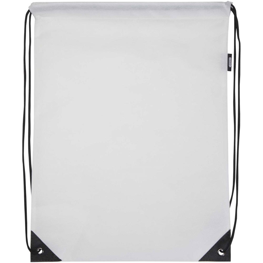 Borsa con coulisse in tessuto non tessuto riciclato certificato GRS Evergreen - 5L