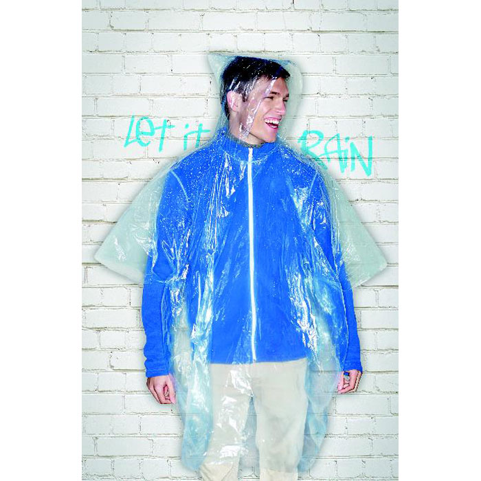 SPRINKLE - Poncho pieghevole in polybag