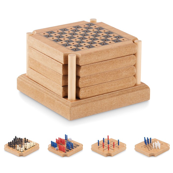COASTGAME - Set di 4 sottobicchieri