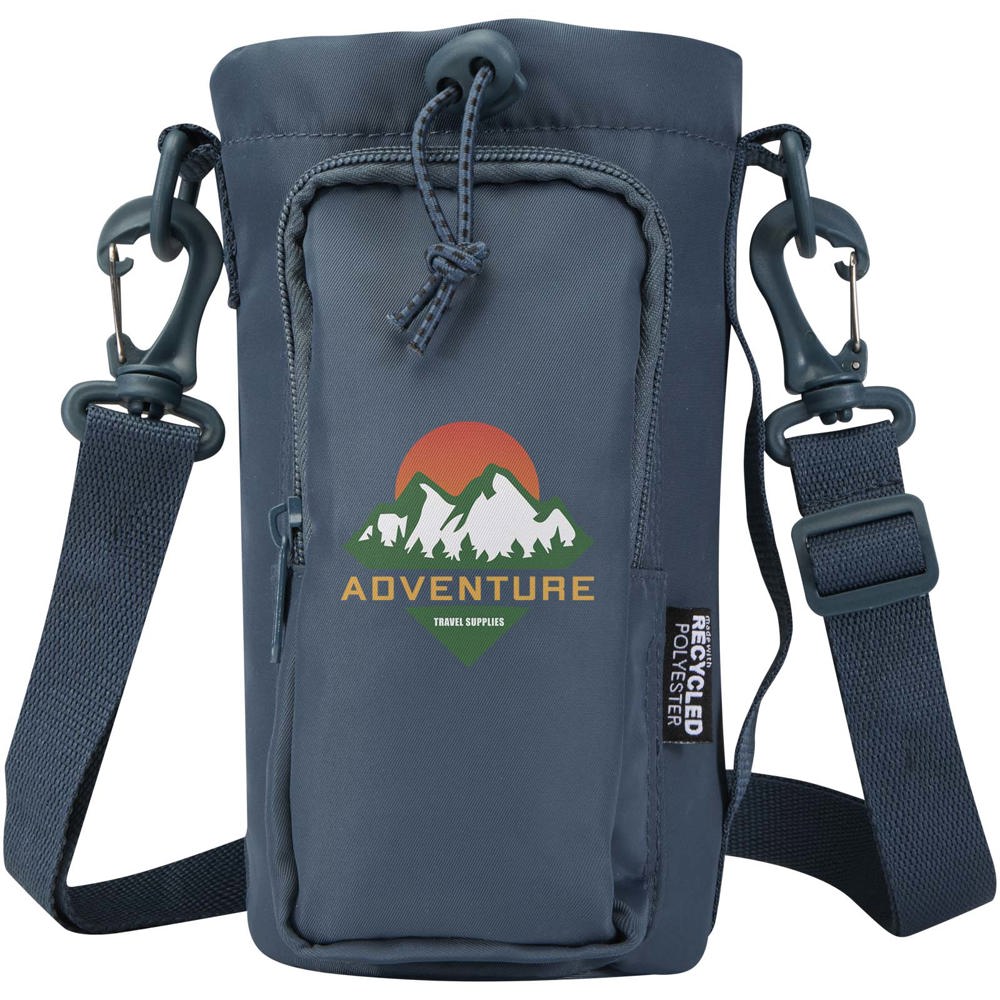 Borsa da viaggio per bottiglie in materiale riciclato da 2 litri Trip Aware™
