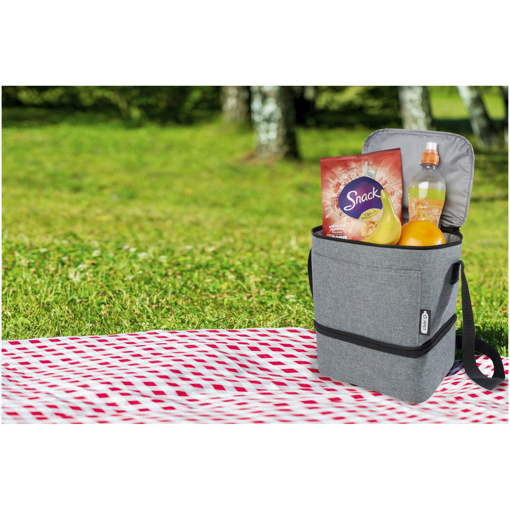 Borsa frigo portapranzo Tundra per 9 lattine in PET riciclato certificato GRS - 9L