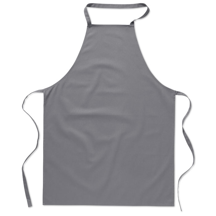 KITAB GLASGOW - Grembiule da cucina in cotone - Grigio