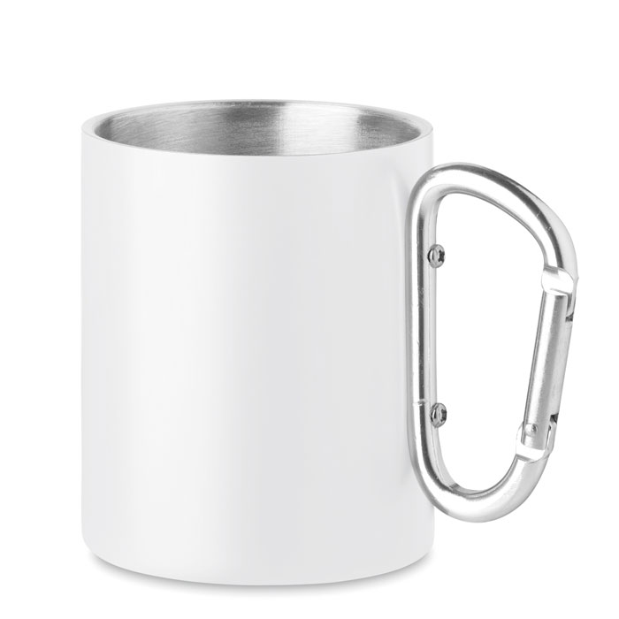 AROM - Tazza in metallo c/moschettone