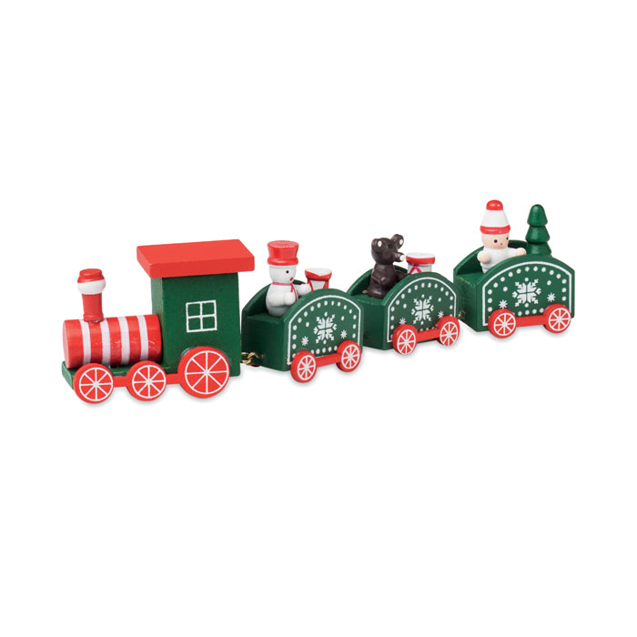 JUNA - Treno di Natale in legno