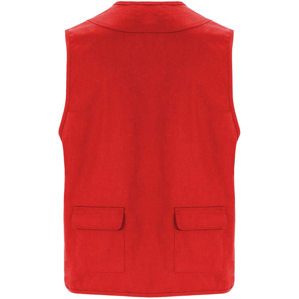 Gilet da lavoro con più tasche e scollo a V da 200 g/m² Venera 