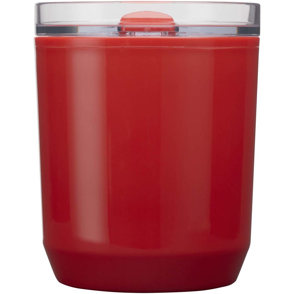 Bicchiere a doppia parete in plastica riciclata da 180 ml Hudson