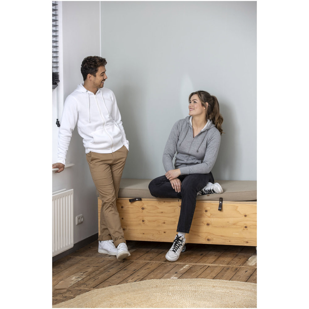 Felpa Charon con cappuccio full zip da uomo