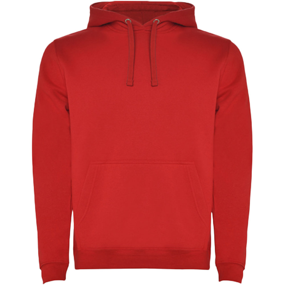 Felpa con cappuccio da uomo Urban - Rosso