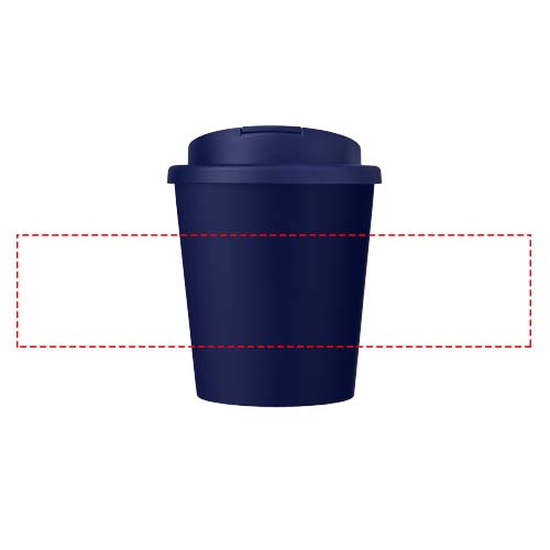 Bicchiere Americano® Espresso Eco da 250 ml in materiale riciclato con coperchio a prova di perdita