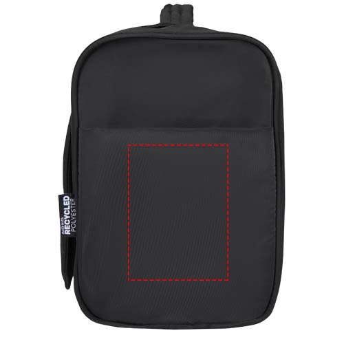 Beauty case da appendere in materiale riciclato certificato GRS Puffer - 8L