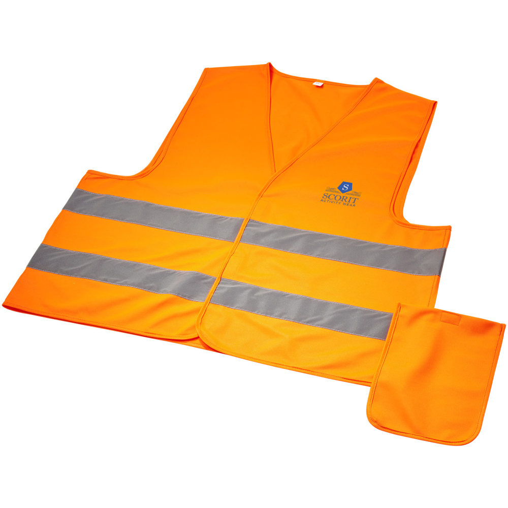 Gilet di sicurezza Watch-out in custodia per uso professionale