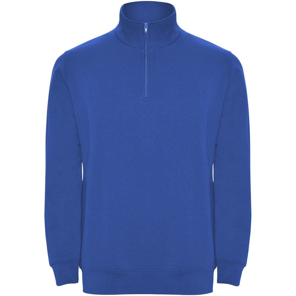 Maglione con cerniera a un quarto Aneto - Blu royal