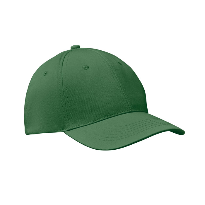 BASIE APOLLO - Cappellino 6 pannelli 160/gr - Verde Scuro