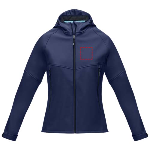 Giacca Coltan da donna in softshell riciclato
