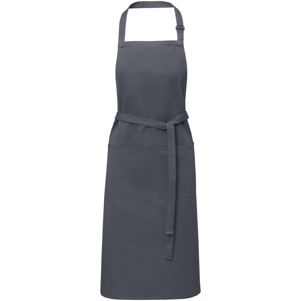Grembiule con laccio regolabile al collo 240 g/m² Andrea - Grigio scuro