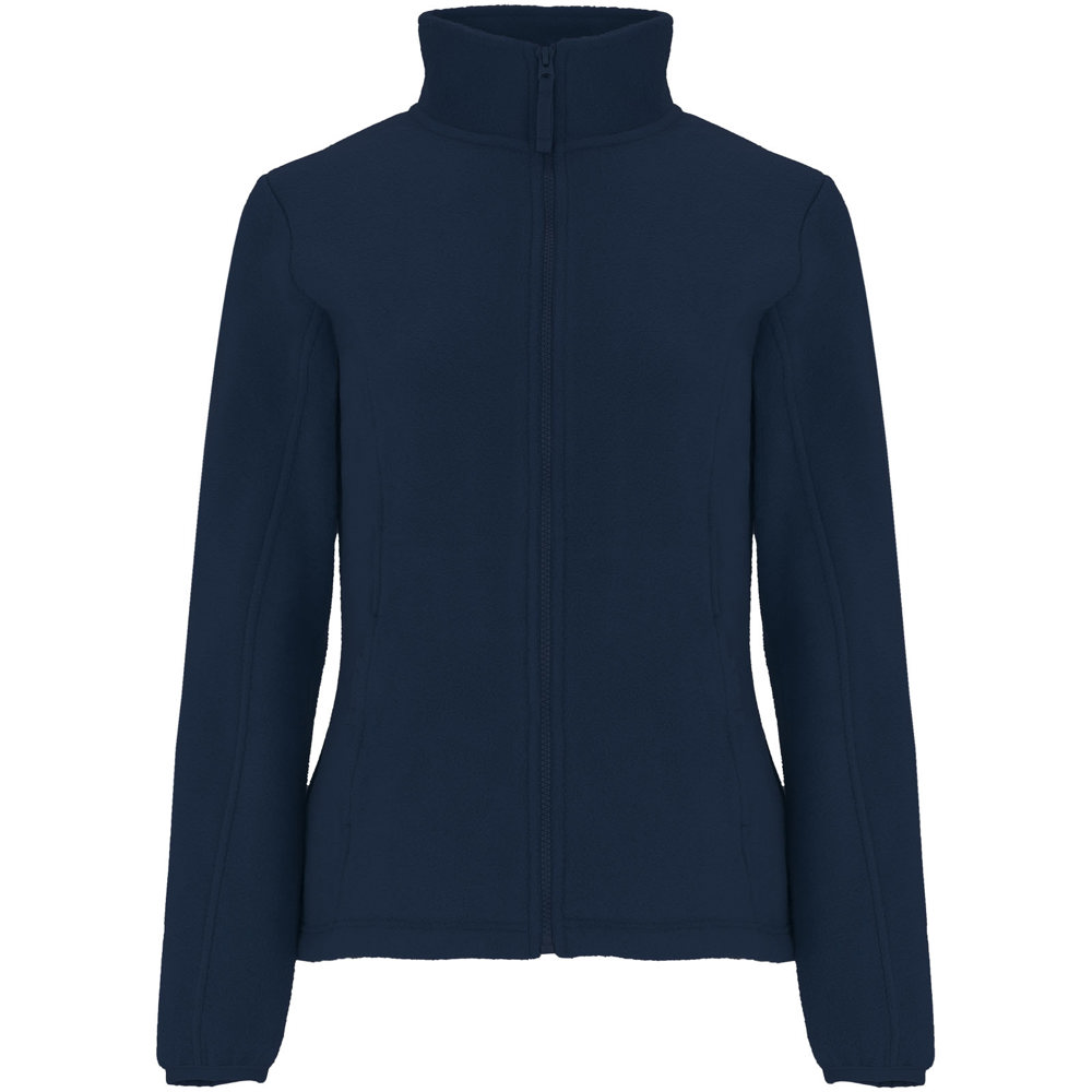 Giacca in pile da donna con cerniera intera Artic - Blu navy