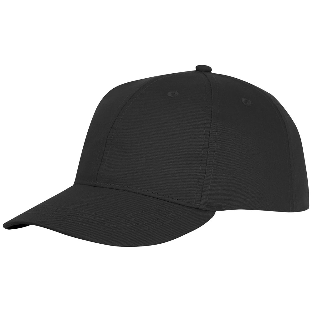 Cappellino Ares a 6 pannelli - Nero
