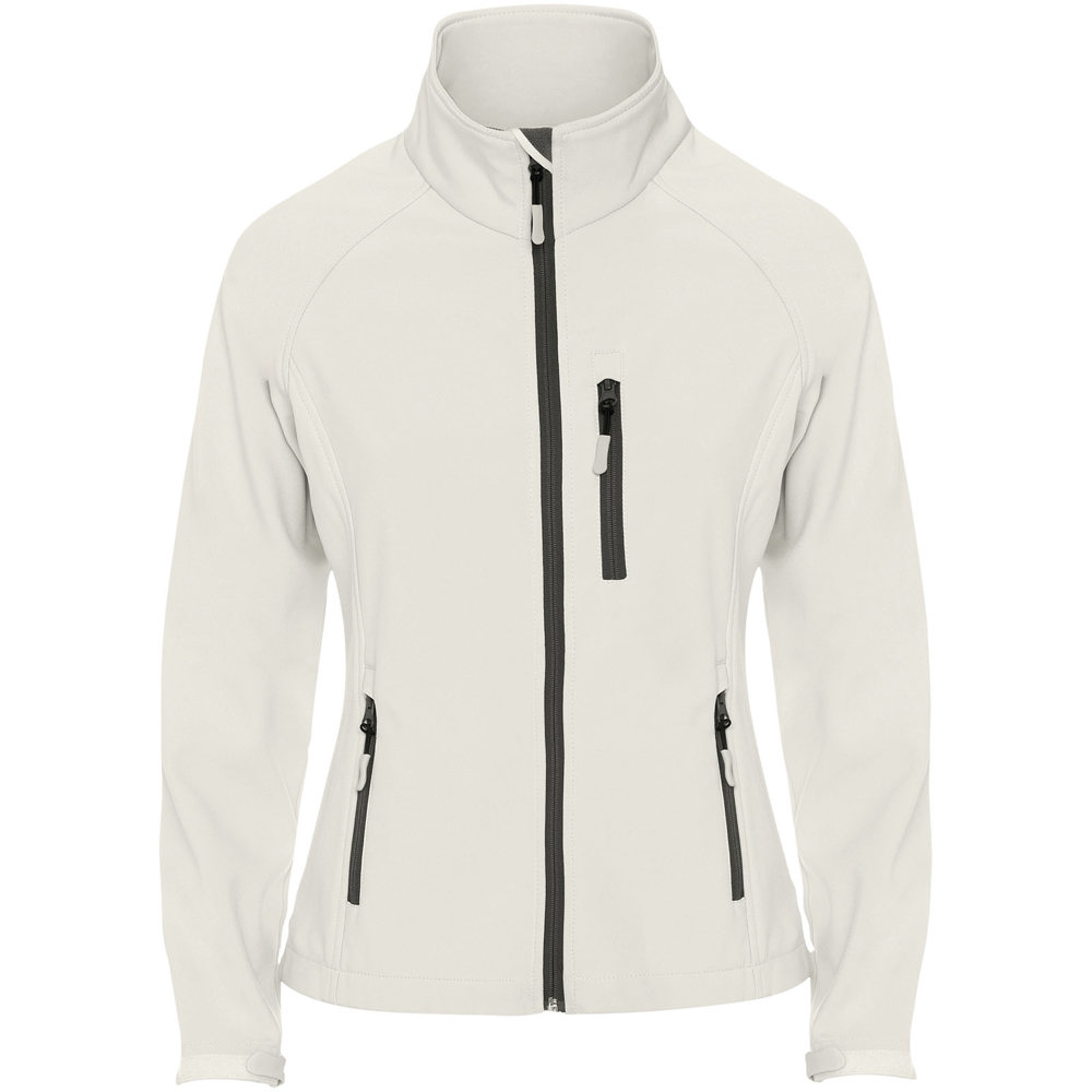 Giacca softshell da donna Antartida - Bianco perla