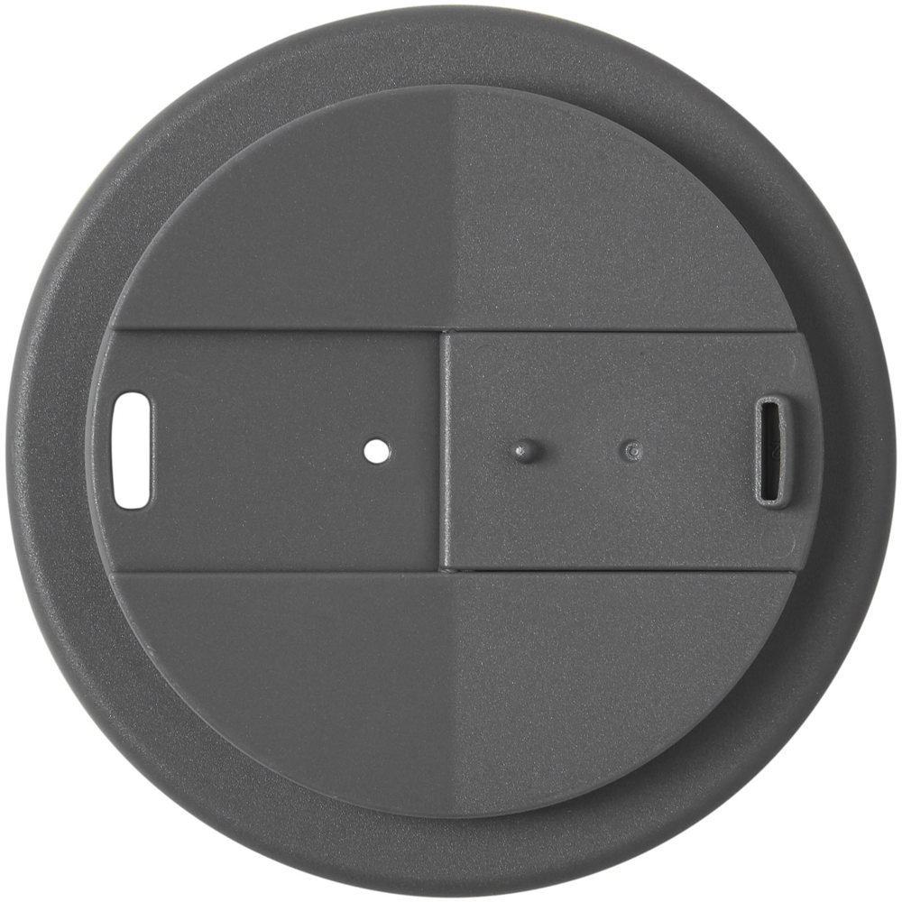 Bicchiere Americano® Espresso Eco da 250 ml in materiale riciclato con coperchio a prova di perdita