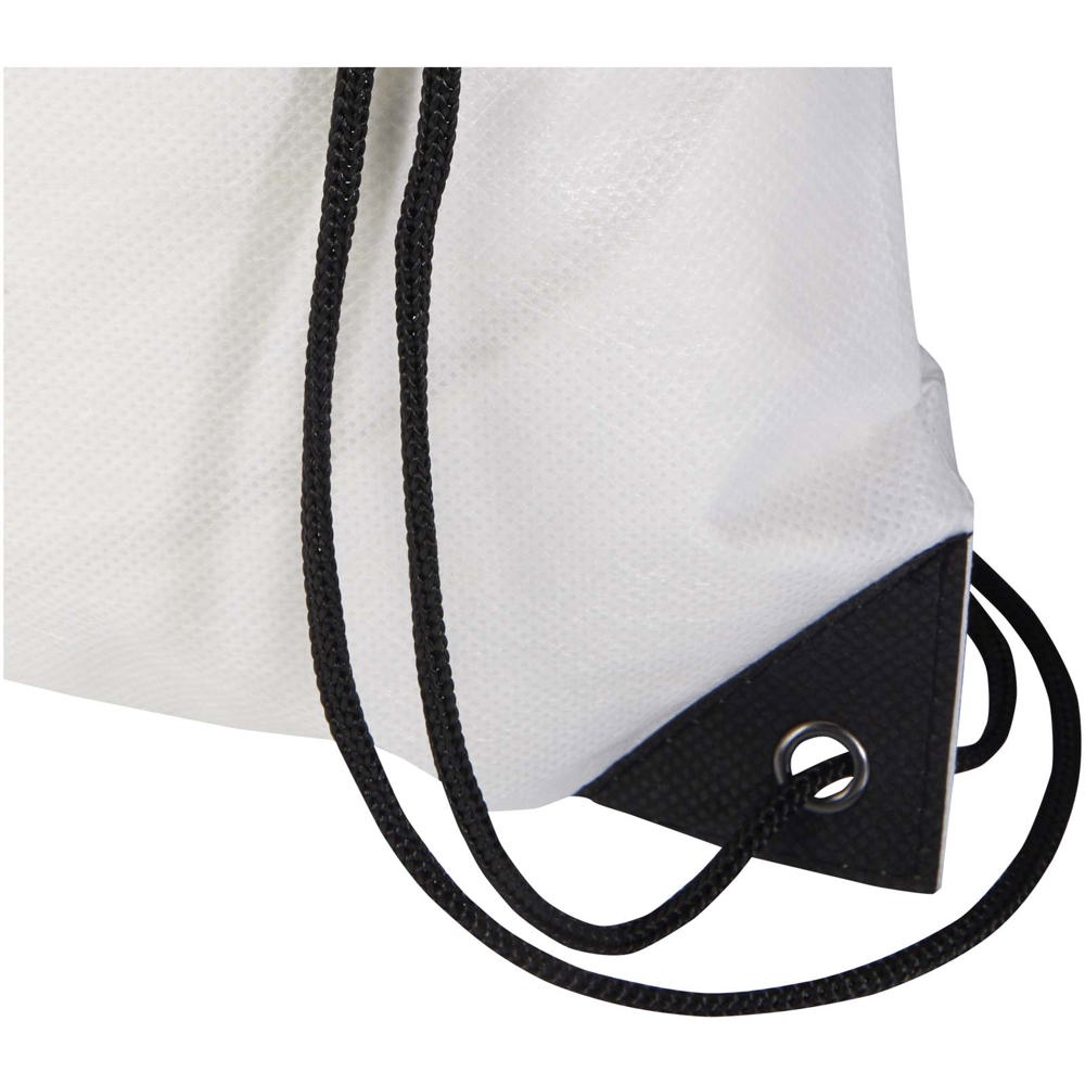 Borsa con coulisse in tessuto non tessuto riciclato certificato GRS Evergreen - 5L