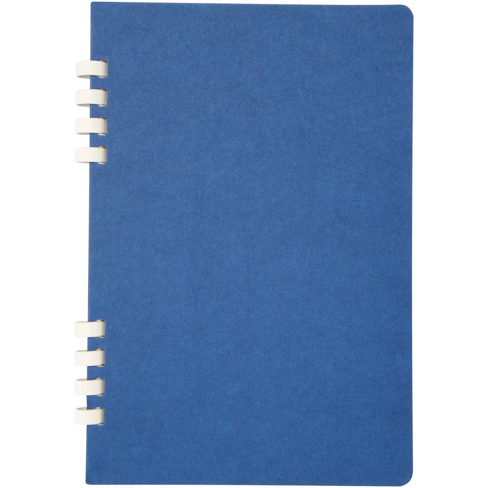 Blocco note a spirale formato A5 con copertina rigida in materiale riciclato certificato RCS Fil