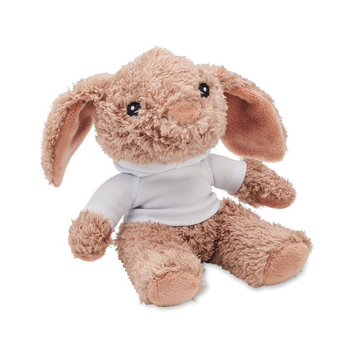 BUNNY - Peluche coniglietto con felpa