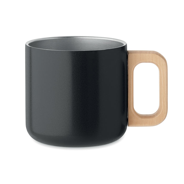 ACERO - Tazza doppio strato da 350 ml - Nero