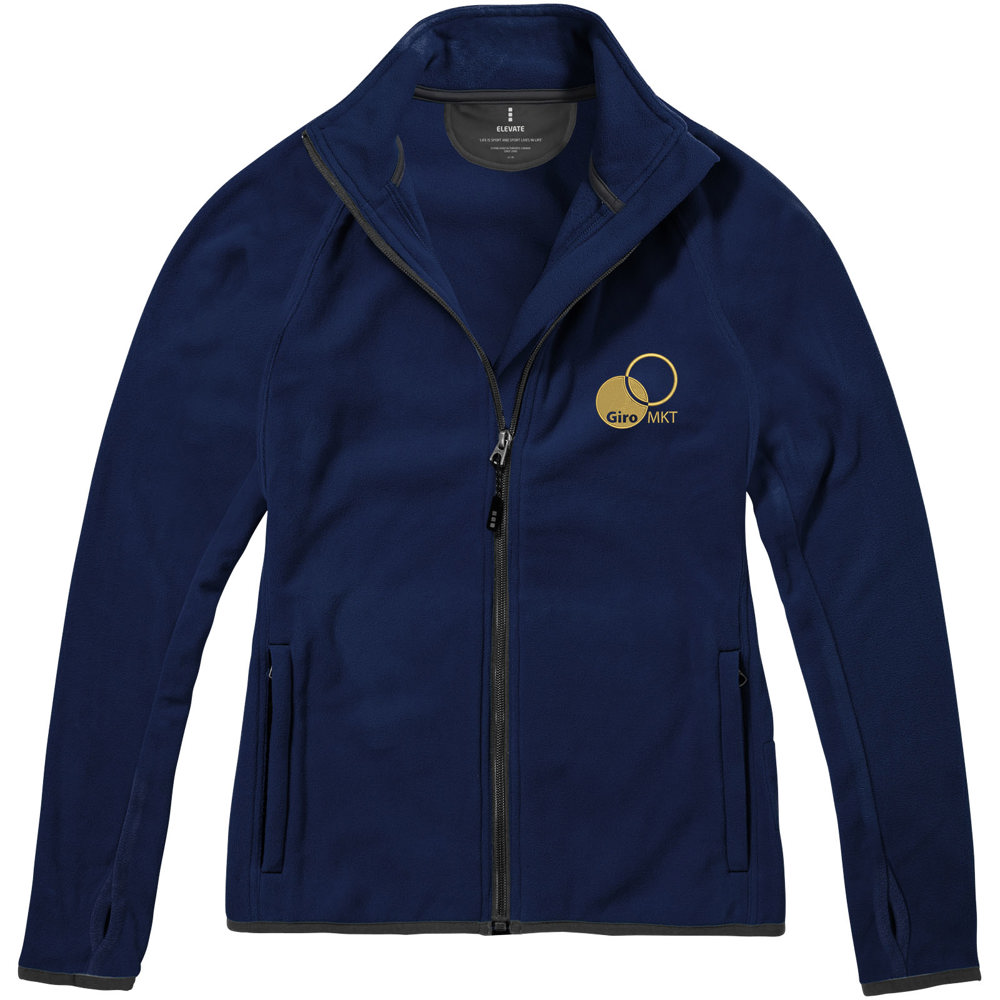 Giacca in microfleece Brossard con zip intera da donna