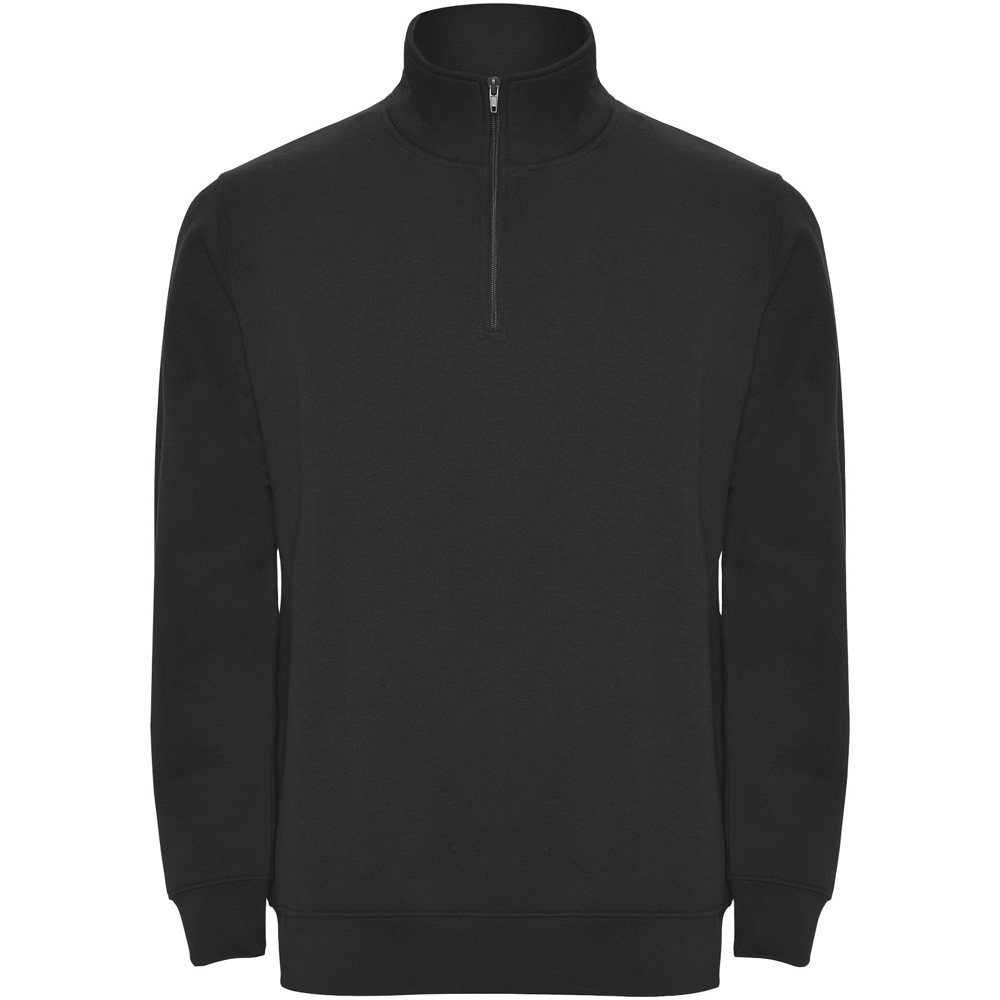 Maglione con cerniera a un quarto Aneto - Nero