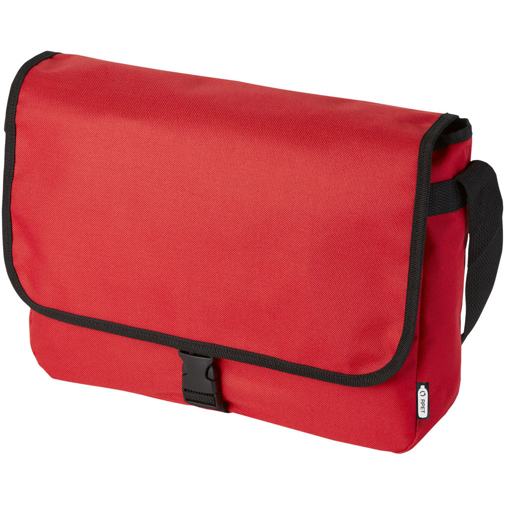 Borsa a tracolla Retrend in plastica riciclata - 6L - Rosso