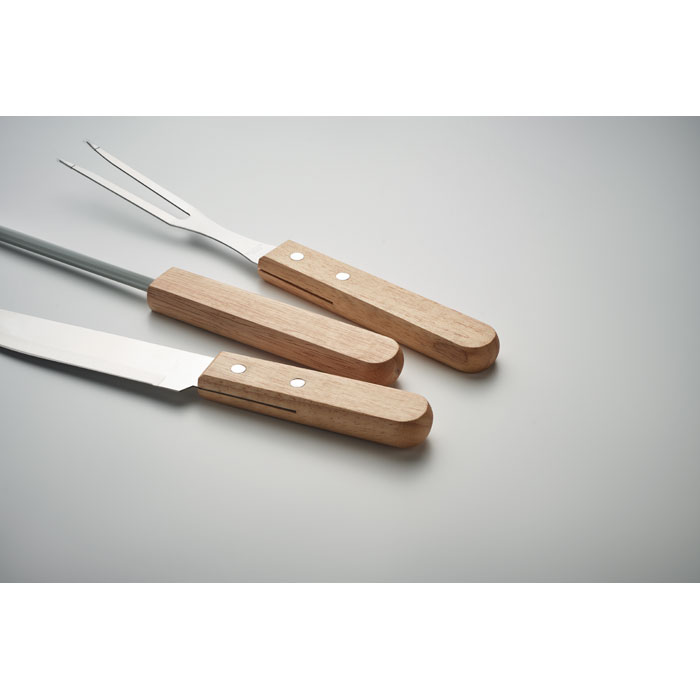 TOOLDERA - Attrezzi da barbecue in acciaio