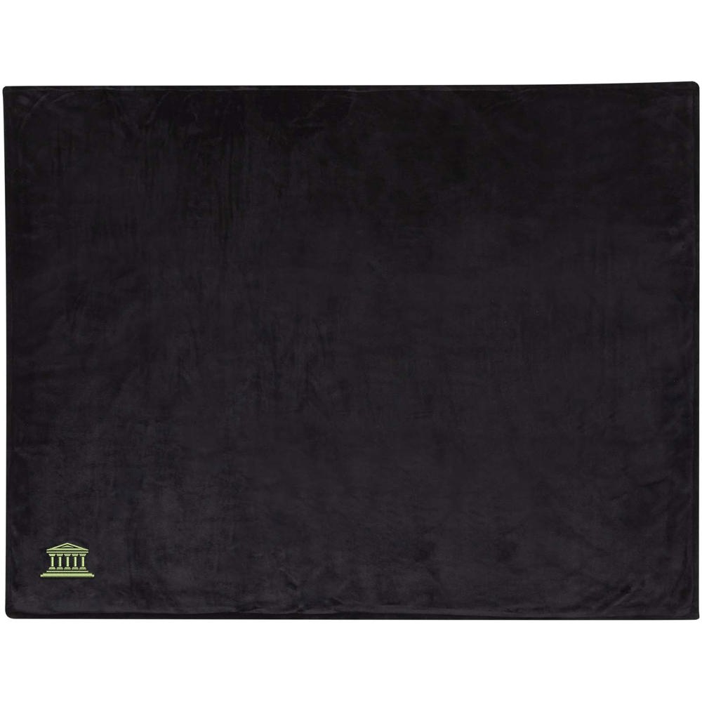 Coperta in sherpa riciclato certificato GRS Ashen 