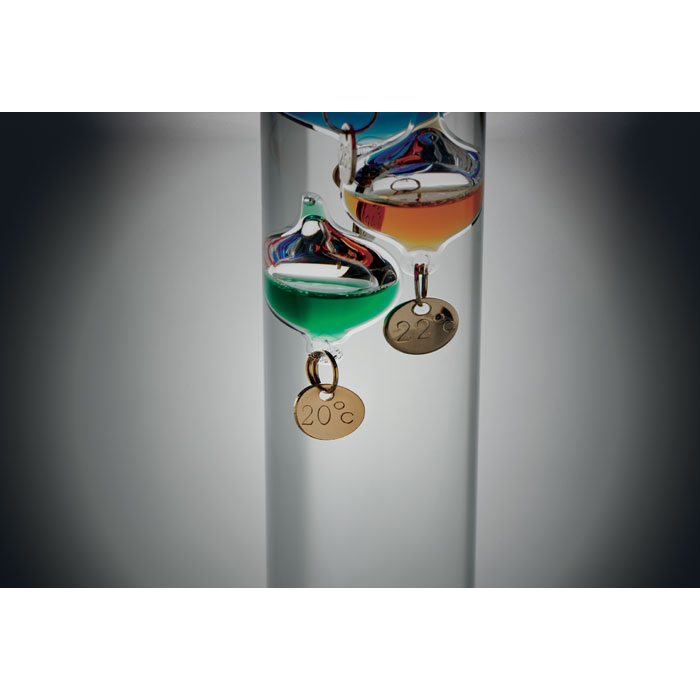 GALI - Termometro Galileiano in vetro