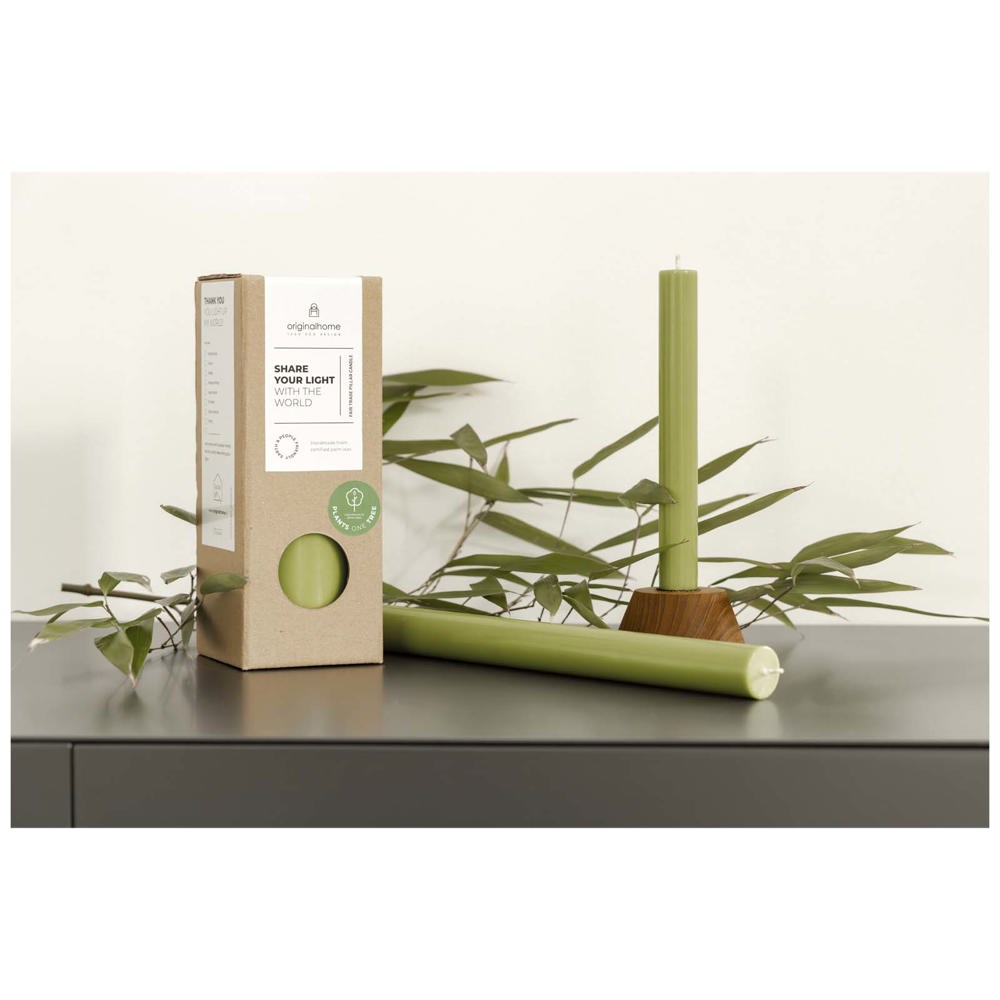 Candela Dinner Matcha verde Originalhome