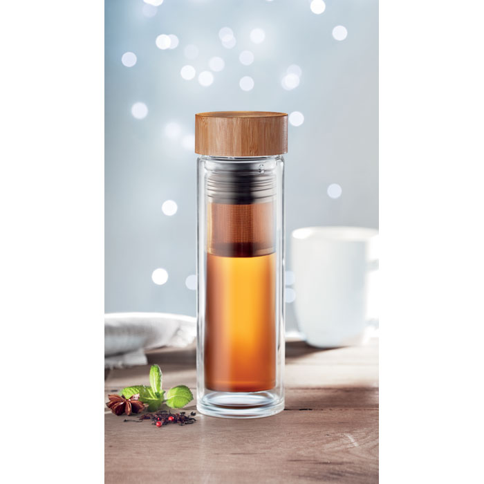 BATUMI GLASS - Borraccia in vetro 420ml