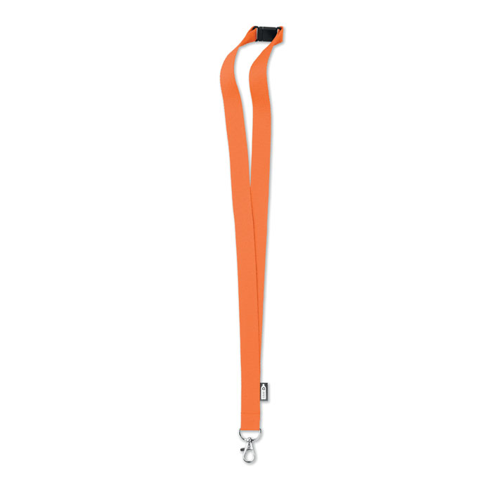 LANY RPET - Lanyard in RPET - Arancio
